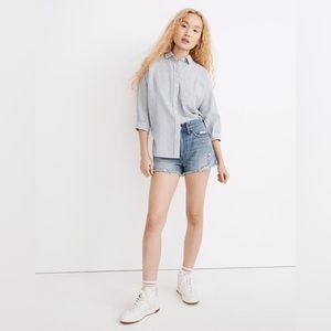 Madewell Relaxed Denim Shorts NWT!